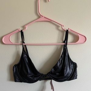 VS Sparkly Black Bra- NEVER WORN
